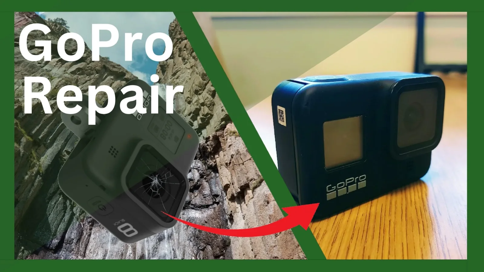 Cheaply Acquiring a GoPro (How to Fix Hero 8 Lens)