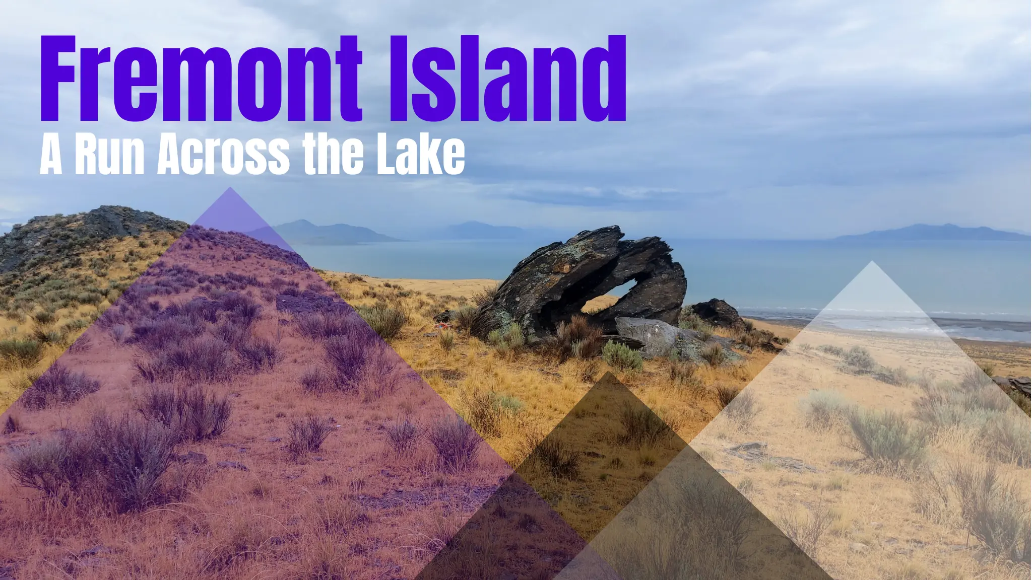 Fremont Island: A run across the lake